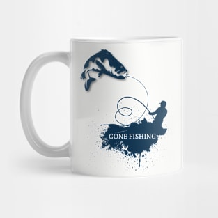 Gone Fishing Mug